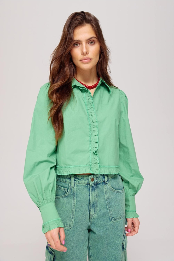 ELLIE LS AW25P603 533 Peppermint Green